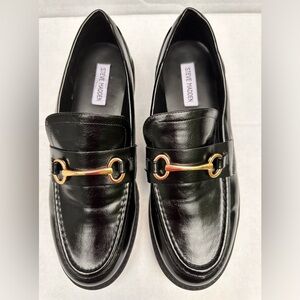 Steve Madden Penny Loafers Black